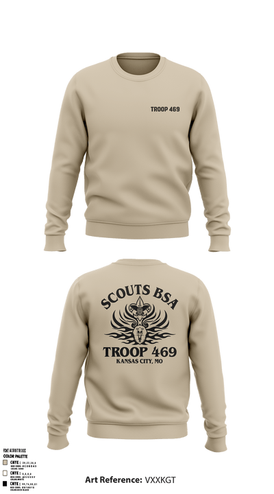 Troop 469 41351414 Crew Neck Sweatshirt - 2