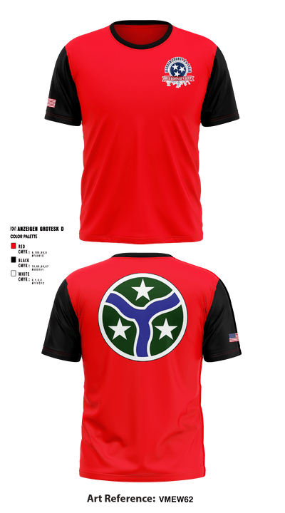 Warren County A & L Fair 89304743 Short Sleeve Performance Shirt - 1