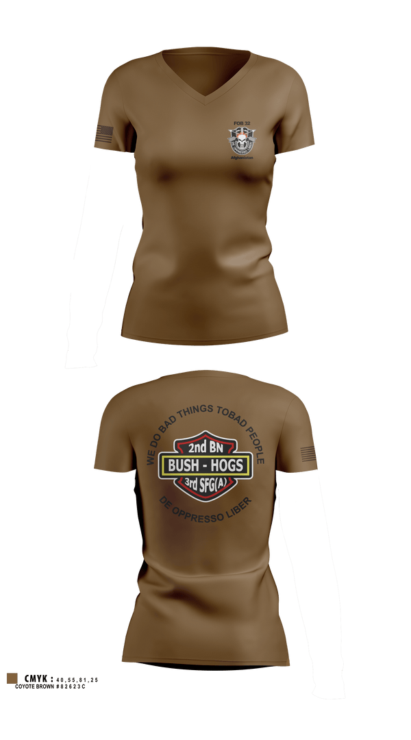 Women's Short Sleeve Vneck Shirt, MCPOD-XVIII Airborne Corps, Army, Teamtime, Team time, sublimation, custom sports apparel, team uniforms, spirit wear, spiritwear, sports uniforms, custom shirts, team store, custom team store, fundraiser sports, apparel fundraiser