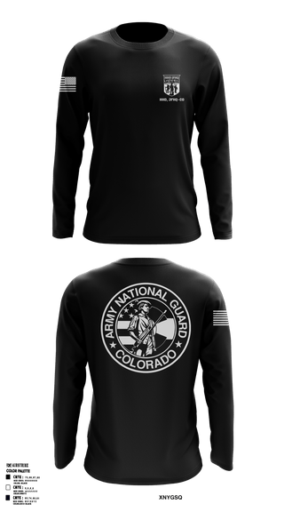 Long Sleeve Performance Shirt, HHD, JFHQ-COARNG, National Guard, Teamtime, Team time, sublimation, custom sports apparel, team uniforms, spirit wear, spiritwear, sports uniforms, custom shirts, team store, custom team store, fundraiser sports, apparel fundraiser