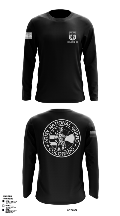 HHD, JFHQ-COARNG 38031831 Long Sleeve Performance Shirt - 5