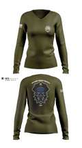 PMO 92863588 Women's Long Sleeve V-neck Shirt - 2
