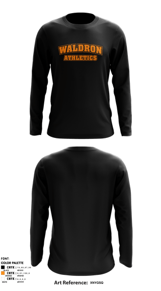 Long Sleeve Performance Shirt, Waldron High School Track, Track & Field, Teamtime, Team time, sublimation, custom sports apparel, team uniforms, spirit wear, spiritwear, sports uniforms, custom shirts, team store, custom team store, fundraiser sports, apparel fundraiser