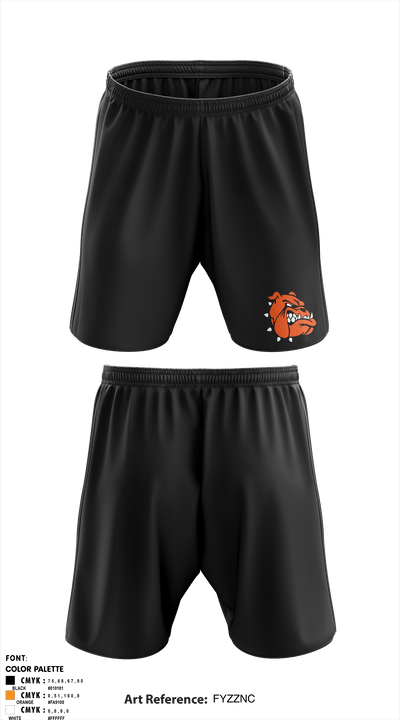 Waldron High School Track 38428946 Athletic Shorts With Pockets - 1