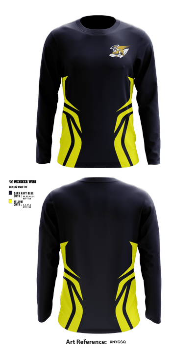 Santa Clara High School Football 15667372 Long Sleeve Performance Shirt - 2