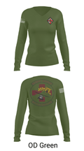 Detachment 1, Charlie Company 2/238th AVN 78887623 Women's Long Sleeve V-neck Shirt - 39