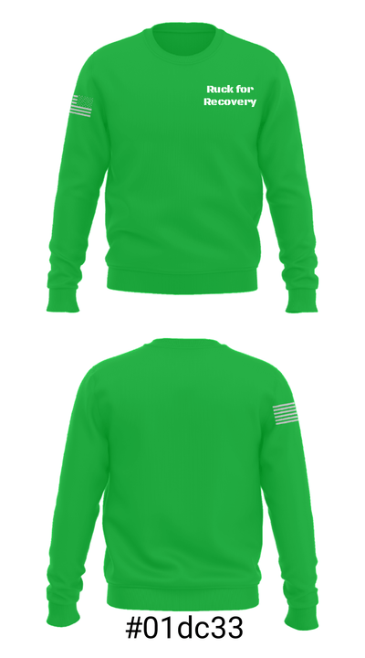 Ruck for Recovery 55699825 Crew Neck Sweatshirt - 7