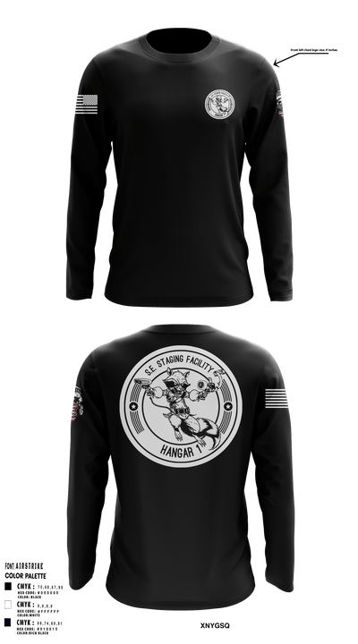 STAGING FACILITY 22010365 Long Sleeve Performance Shirt - 16