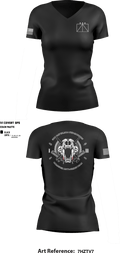 Combined Anti-Armor Team, 3rd Battalion 6th Marines 81987359 Women's Short Sleeve V-neck Shirt - 8