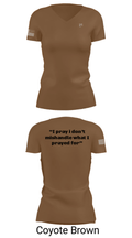 Maximum Effort 31100923 Women's Short Sleeve V-neck Shirt - 20