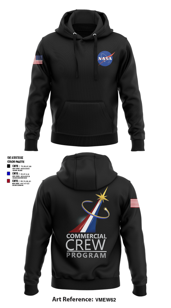 Hoodie, NASA CCP, , Teamtime, Team time, sublimation, custom sports apparel, team uniforms, spirit wear, spiritwear, sports uniforms, custom shirts, team store, custom team store, fundraiser sports, apparel fundraiser