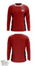 Benzie Central High School Wrestling 6539226 Long Sleeve Performance Shirt - 1