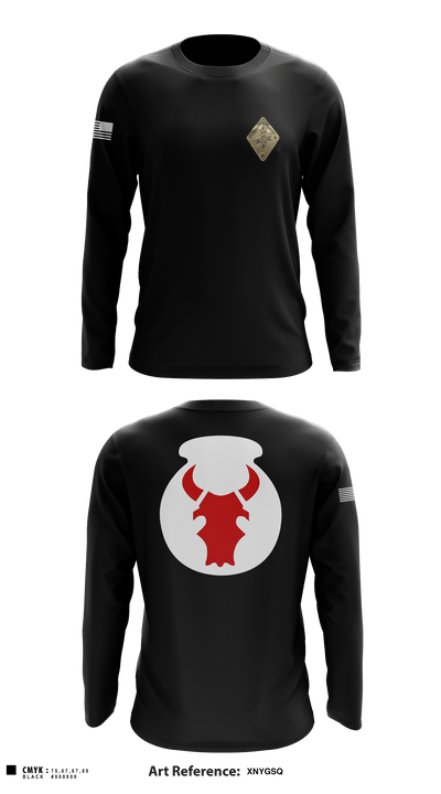 Det. 2 HHB 1-194 FA 2892054 Long Sleeve Performance Shirt - 1