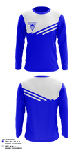 Tipton Middle School Cross Country 80012614 Long Sleeve Performance Shirt - 1