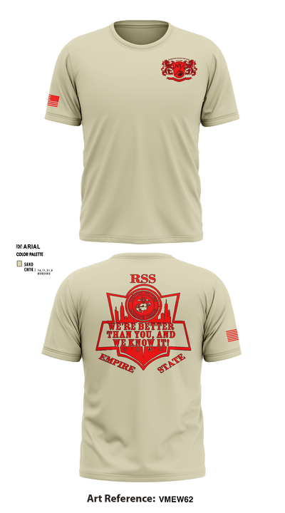 RSS EMPIRE STATE 18505980 Short Sleeve Performance Shirt - 5