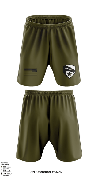 Athletic Shorts With Pockets, , Army, Teamtime, Team time, sublimation, custom sports apparel, team uniforms, spirit wear, spiritwear, sports uniforms, custom shirts, team store, custom team store, fundraiser sports, apparel fundraiser