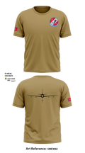 151st Air Refueling Squadron 9193987 Short Sleeve Performance Shirt - 3
