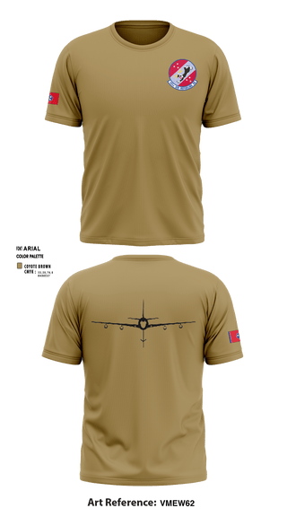 Short Sleeve Performance Shirt, 151st Air Refueling Squadron, Air Force, Teamtime, Team time, sublimation, custom sports apparel, team uniforms, spirit wear, spiritwear, sports uniforms, custom shirts, team store, custom team store, fundraiser sports, apparel fundraiser