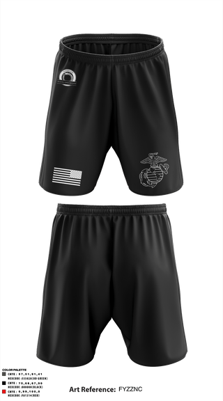 Athletic Shorts With Pockets, , Marines, Teamtime, Team time, sublimation, custom sports apparel, team uniforms, spirit wear, spiritwear, sports uniforms, custom shirts, team store, custom team store, fundraiser sports, apparel fundraiser