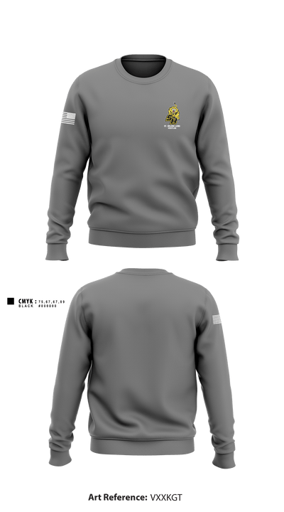 St Helens High School Wrestling 77700213 Crew Neck Sweatshirt - 2