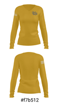 Sumter High School Swimming 47827583 Women's Long Sleeve V-neck Shirt - 20