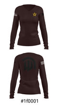 Waxahachie Recruiting Station 82503072 Women's Long Sleeve V-neck Shirt - 36