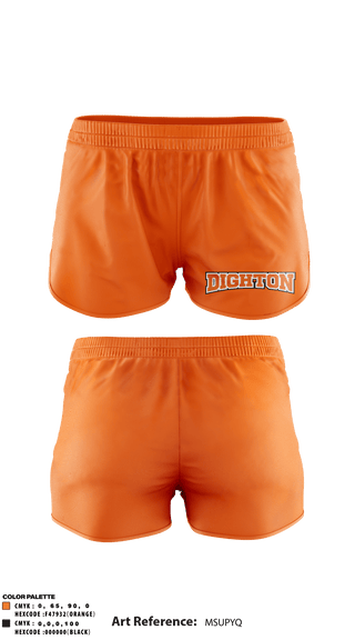Track Shorts, Dighton High School, Spirit Store, Teamtime, Team time, sublimation, custom sports apparel, team uniforms, spirit wear, spiritwear, sports uniforms, custom shirts, team store, custom team store, fundraiser sports, apparel fundraiser