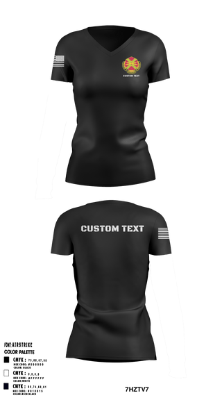 Women's Short Sleeve Vneck Shirt, , Army, Teamtime, Team time, sublimation, custom sports apparel, team uniforms, spirit wear, spiritwear, sports uniforms, custom shirts, team store, custom team store, fundraiser sports, apparel fundraiser