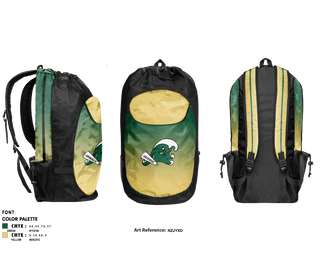 Gear Bag, Saint Edward High School Volleyball, Women's Volleyball, Teamtime, Team time, sublimation, custom sports apparel, team uniforms, spirit wear, spiritwear, sports uniforms, custom shirts, team store, custom team store, fundraiser sports, apparel fundraiser