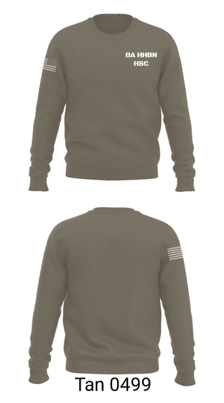 Crew Neck Sweatshirt, , Army, Teamtime, Team time, sublimation, custom sports apparel, team uniforms, spirit wear, spiritwear, sports uniforms, custom shirts, team store, custom team store, fundraiser sports, apparel fundraiser