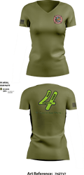 Engine 4 37157060 Women's Short Sleeve V-neck Shirt - 2