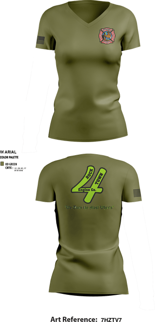 Women's Short Sleeve Vneck Shirt, , Fire Department, Teamtime, Team time, sublimation, custom sports apparel, team uniforms, spirit wear, spiritwear, sports uniforms, custom shirts, team store, custom team store, fundraiser sports, apparel fundraiser