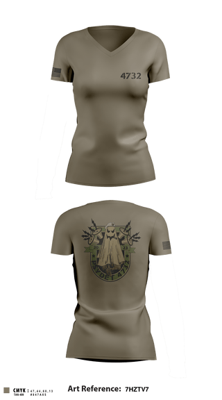 Women's Short Sleeve Vneck Shirt, , Army, Teamtime, Team time, sublimation, custom sports apparel, team uniforms, spirit wear, spiritwear, sports uniforms, custom shirts, team store, custom team store, fundraiser sports, apparel fundraiser