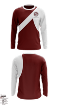 Blackwell High School Football 9388903 Long Sleeve Performance Shirt - 1