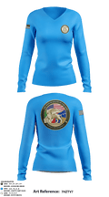 Vicenza Field Office 4611375 Women's Long Sleeve V-neck Shirt - 2