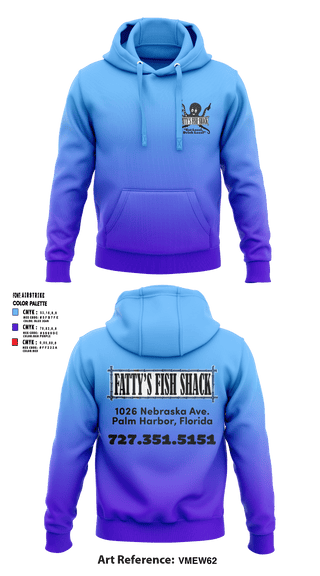 Hoodie, Fatty’s Fish Shack, , Teamtime, Team time, sublimation, custom sports apparel, team uniforms, spirit wear, spiritwear, sports uniforms, custom shirts, team store, custom team store, fundraiser sports, apparel fundraiser