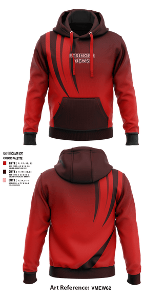 Hoodie, Stringer news, , Teamtime, Team time, sublimation, custom sports apparel, team uniforms, spirit wear, spiritwear, sports uniforms, custom shirts, team store, custom team store, fundraiser sports, apparel fundraiser