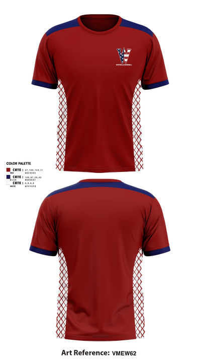 Westhills Baseball 31077109 Short Sleeve Performance Shirt - 1
