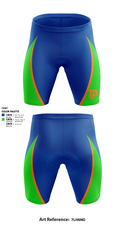 Storm Track & Field 46141065 Men's Compression Shorts - 4