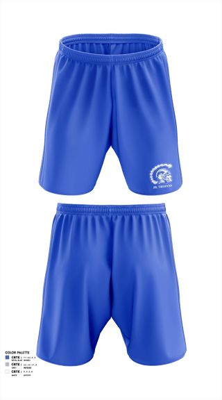 Athletic Shorts With Pockets, Orland Jr Trojans Football, Football, Teamtime, Team time, sublimation, custom sports apparel, team uniforms, spirit wear, spiritwear, sports uniforms, custom shirts, team store, custom team store, fundraiser sports, apparel fundraiser