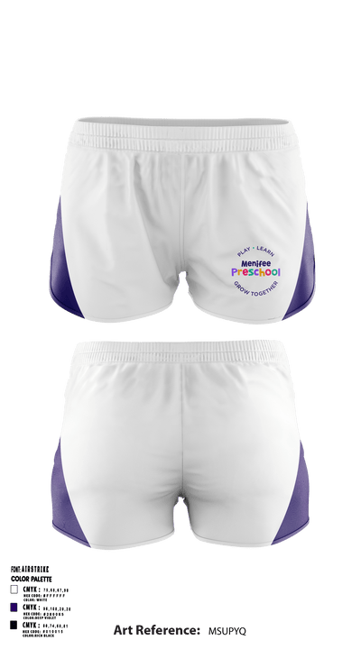 Menifee Preschool 74289541 Women's Shorts - 1
