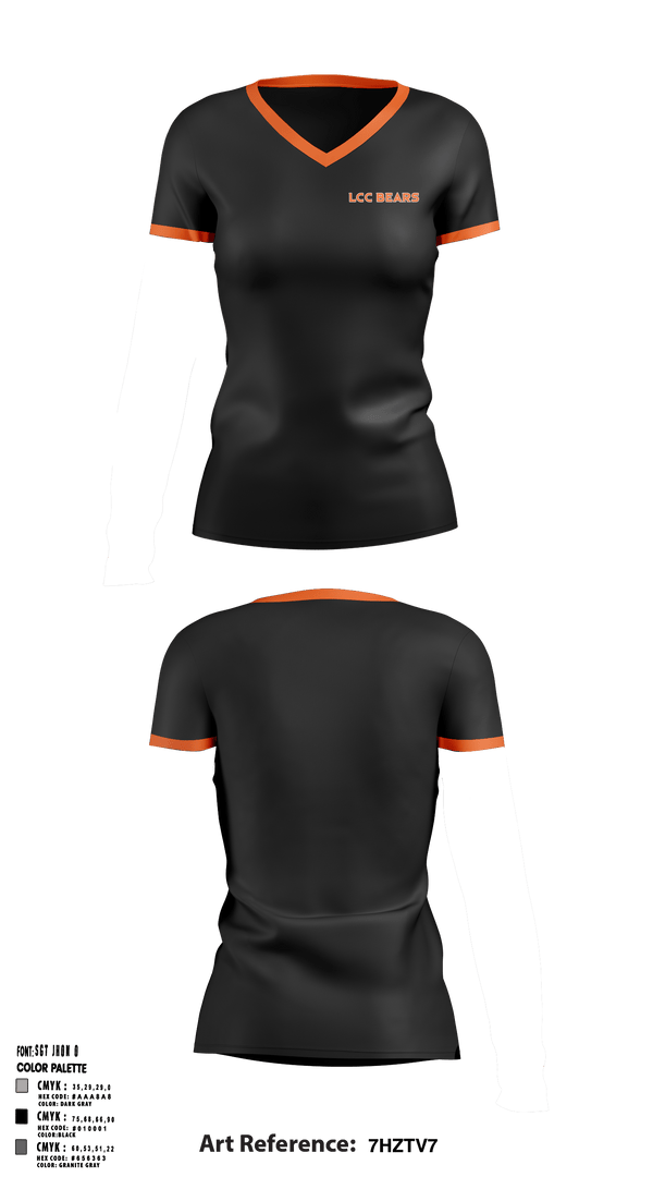 Women's Short Sleeve Vneck Shirt, Bears, Golf, Teamtime, Team time, sublimation, custom sports apparel, team uniforms, spirit wear, spiritwear, sports uniforms, custom shirts, team store, custom team store, fundraiser sports, apparel fundraiser