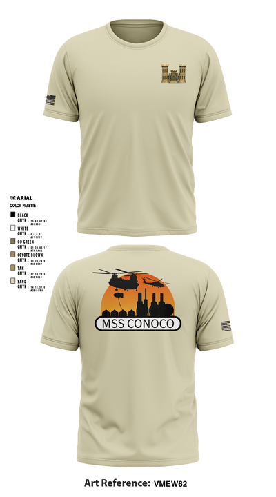 MSSC Essayons 2 48058860 Short Sleeve Performance Shirt - 6