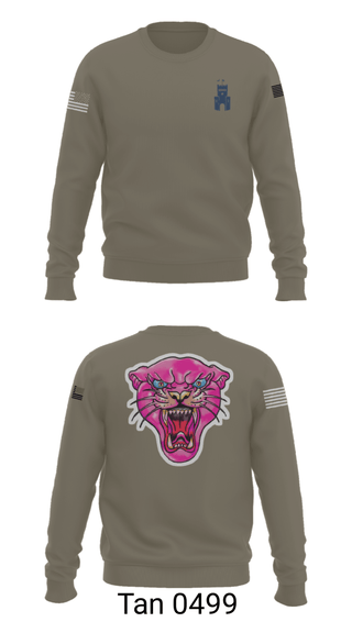 Crew Neck Sweatshirt, , Army, Teamtime, Team time, sublimation, custom sports apparel, team uniforms, spirit wear, spiritwear, sports uniforms, custom shirts, team store, custom team store, fundraiser sports, apparel fundraiser