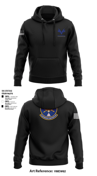 Hoodie, Clearwater Composite Squadron, Air Force, Teamtime, Team time, sublimation, custom sports apparel, team uniforms, spirit wear, spiritwear, sports uniforms, custom shirts, team store, custom team store, fundraiser sports, apparel fundraiser