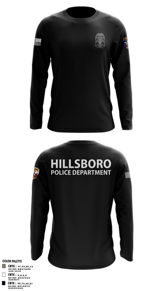 Long Sleeve Performance Shirt, , Police, Teamtime, Team time, sublimation, custom sports apparel, team uniforms, spirit wear, spiritwear, sports uniforms, custom shirts, team store, custom team store, fundraiser sports, apparel fundraiser