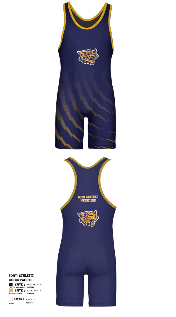 Wrestling Singlet, West Genesee Senior High School Wrestling, Wrestling, Teamtime, Team time, sublimation, custom sports apparel, team uniforms, spirit wear, spiritwear, sports uniforms, custom shirts, team store, custom team store, fundraiser sports, apparel fundraiser