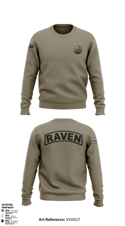 436 SFS DOVER AFB 5343249 Crew Neck Sweatshirt - 49