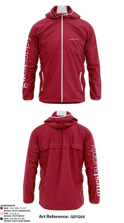 SYsco Guest Supply 58896824 Windbreaker - 1