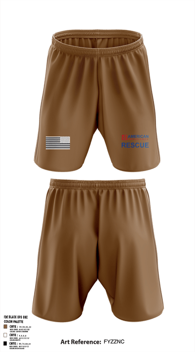American Ambulance Rescue 49557589 Athletic Shorts With Pockets - 2